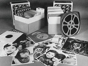 Photo of audio and video products.