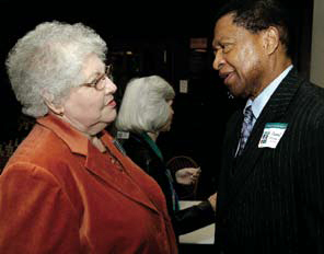 Former SEDL staff members Donna Beth McCormick and David L. Williams, Jr.