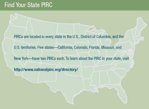 PIRCs are located in every state in the U.S., District of Columbia, and the U.S. territories. Five states—California, Colorado, Florida, Missouri, and New York—have two PIRCs each.